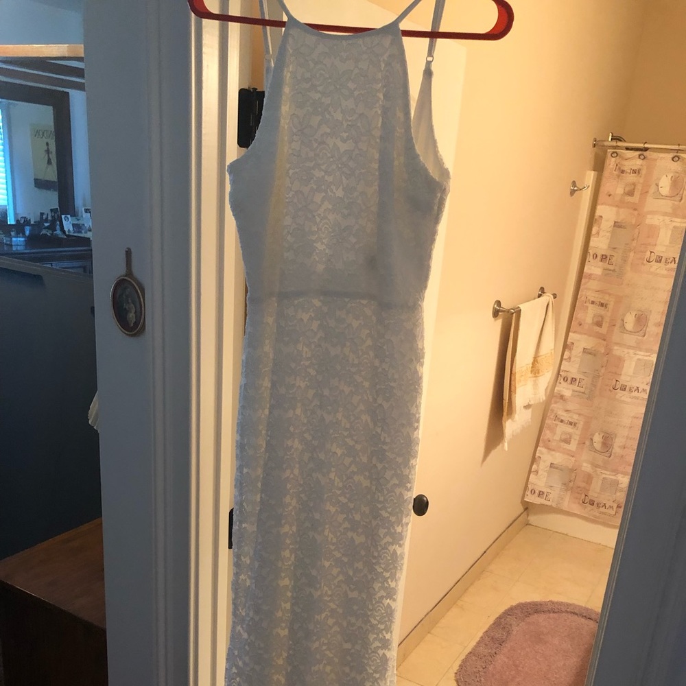 White Lace Maxi Dress